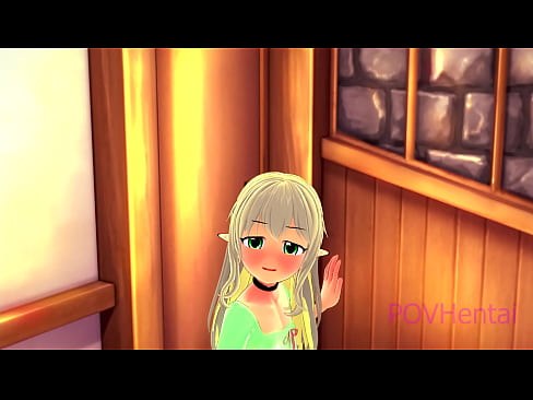 ❤️ (Trap) Elvish maid توهان جي منهن ڌوئڻ ۾ مدد ڪري ٿي. ❤️ ️❤